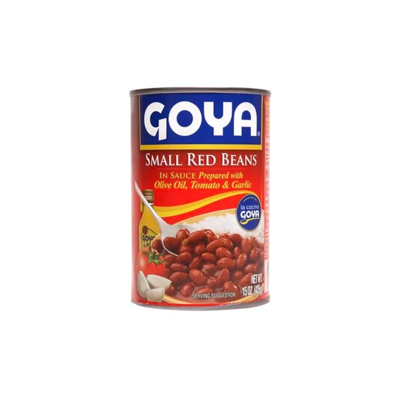 Goya Small Red Beans in Sauce, 15 oz, 2-Pack