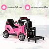 OLAKIDS Ride on Forklift, 12V Kids Electric Vehicle Construction Truck
