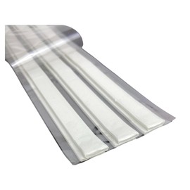 VABER 240 NF - Mastice per Cucina 6 Strisce 50cm; Sigilla Piani Cottura, Lavelli e Infissi per Sigillatura Resistente all’acqua - Adesione Universale: Fissa Metalli, Plastica, PVC e altri materiali