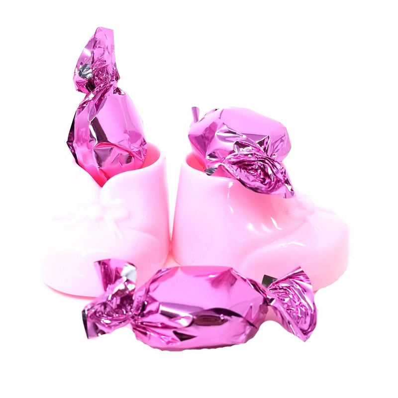 Primrose Hard Candy Strawberry Buttons Pink Wrap, It's a Girl