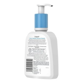 Cetaphil Crema Limpiadora Hidratante Espumosa, Piel Sensible, Uso Día y Noche, 237 ml