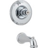 Delta T14155-LHP Victorian Monitor 14 Series Bathtub Trim Without Handle,