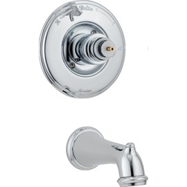 Delta T14155-LHP Victorian Monitor 14 Series Bathtub Trim Without Handle, Chrome