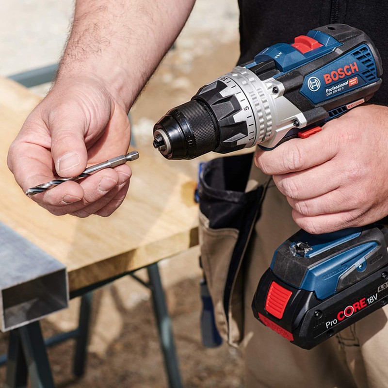Bosch Professional 5 Piece PointTeQ Hexagonal Drill Bit Set, for