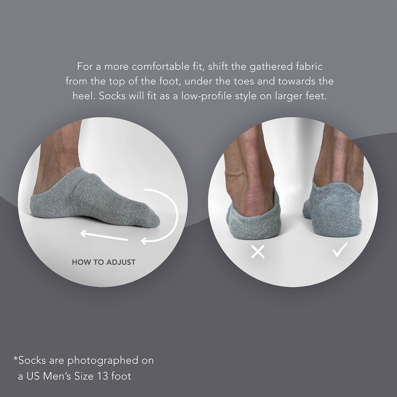 Barefoot Scientist Sleep On It Overnight Moisturizing Gel Socks, Nourish