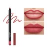Lápiz Delineador de Labios Versátil, Acabado Mate, Natural y Sedoso,