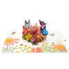 LIMAH® Pop-Up 3D/Beeindruckende Schmetterling und Blumen-Karte für Frauen zum Geburtstag,