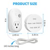 Ortis Water Alarm Leak Detector, 95 dB Loud Alarm, Prevent