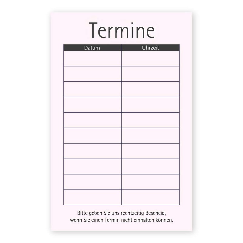 500 Foot Care Appointment Cards Manicure & Pedicure for Cosmetic