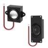 AITIAO 4Pcs Speaker 3 Watt 8 Ohm Mini Speaker 8ohm