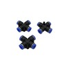 Cross Connector X-Hose Connector for Pneumatic Hose 10 mm, 4-Way