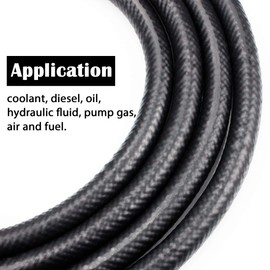 IZOKEE 5/16" Inch ID Fuel Line Set - 2 Meter / 6-Foot 5/16" Inch Fuel Line + 2 Pcs 5/16 Inch Fuel Filters + 10 Pcs 2/5" ID Hose Clamps for Kawasaki Kohler Briggs & Stratton Small Engine