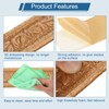 HARFINGTON 3D Wall Edging Self-Adhesive 90"x1.57" Flexible Peel and Stick