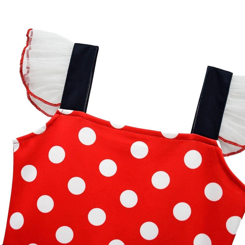 Lito Angels Minnie Mouse Dress Costume Fancy Dress with Mouse