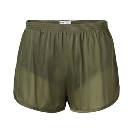 Soffe Men's Ranger Panty Running Short, Od Green (2 Pack), Medium
