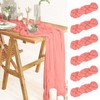 Cheesecloth Table Runner, Boho Rustic Gauze 120 inch 10FT Cheese