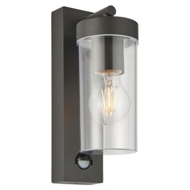 Saxby Hayden PIR Outdoor Wall Automatic Anthracite Grey IP44