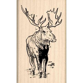 Stamps by Impression Moose Rubber Stamp