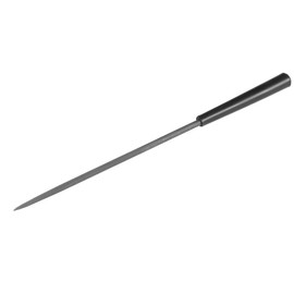 Second Cut Steel Round Needle File with Plastic Handle, 3 mm x 140 mm
