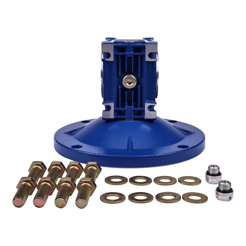 JZGRDN 20:1 56C Worm Gear Speed Reducer MRV030 Compatible with