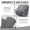 HDGSAFD 3 Pairs Fingerless Gloves, Warm Gloves, Simple Gloves, Fashionable