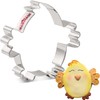 LILIAO Animal Cookie Cutter - Stainless Steel (Chick)