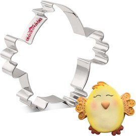 LILIAO Animal Cookie Cutter - Stainless Steel (Chick)