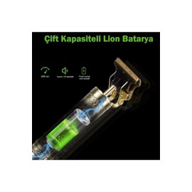 SNA Profesyonel T-bıçak Komple Vucüt Kılı Traş Saç Ense Sakal Çizim Lazer Epilasyon Öncesi Tıraş Makinesi