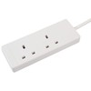 PRO ELEC PRO ELEC PELB1510 2 Gang Extension Lead 3m,