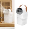 USB Desktop Portable Air Conditioner Fan Negative Ion Air Cooler