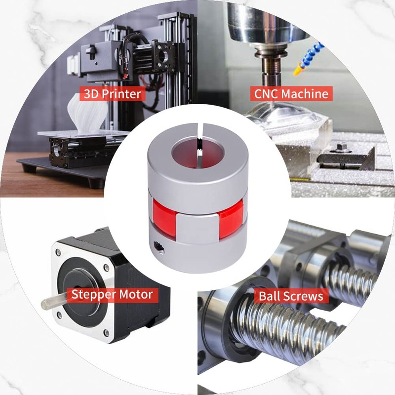 Sinoblu Flexible Spider Couplings for Servo Stepper Motor Bore 10mm