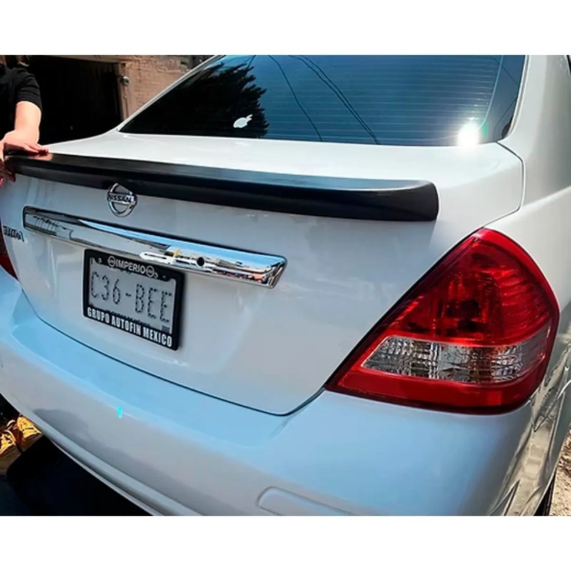 Aleron Nissan Tiida Cajuela Sedan Spoiler Tuning 2010-2018