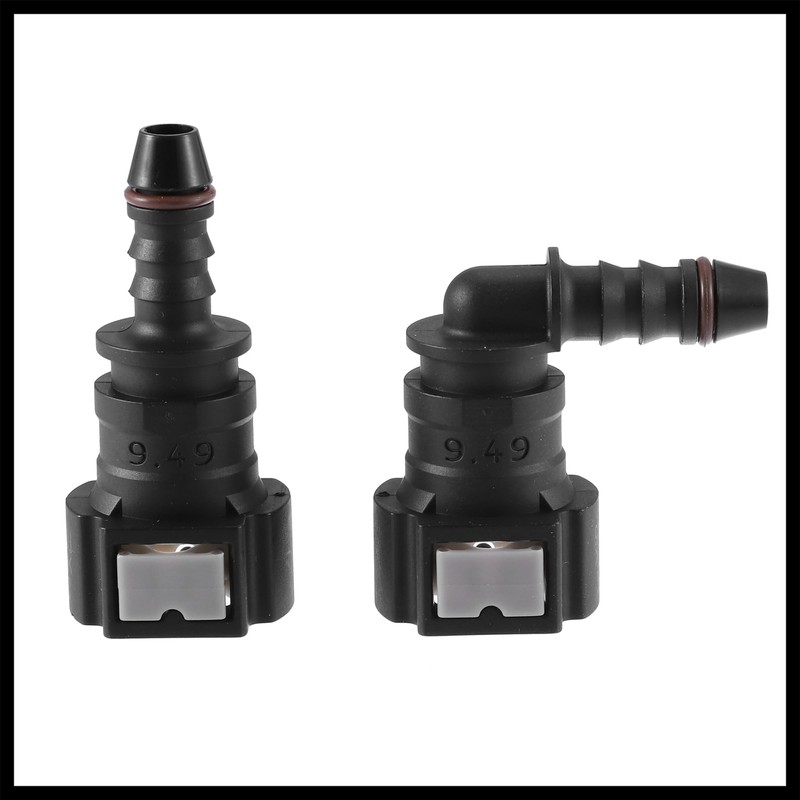 Hihaha 2 Set 3/8" 9.49mm SAE to 5/16" 8mm Fuel