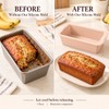 Silicone Baking Molds NonStick Rectangle Cake Pans Mini Loaf Pan