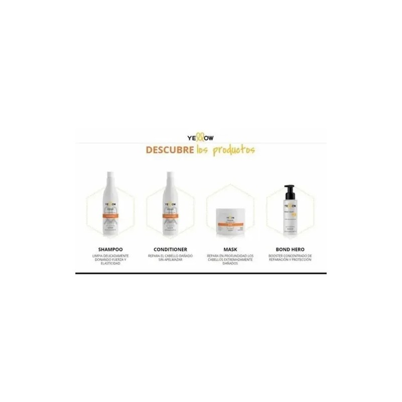 Acondicionador Reestructurante Repair Almendra Yellow 500ml