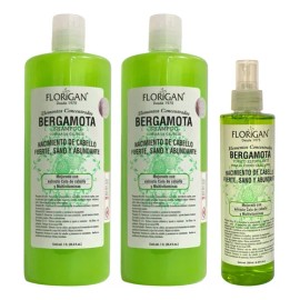 Bergamota Kit 2 Shampoos 1 Tonico Florigan                                                                                                            