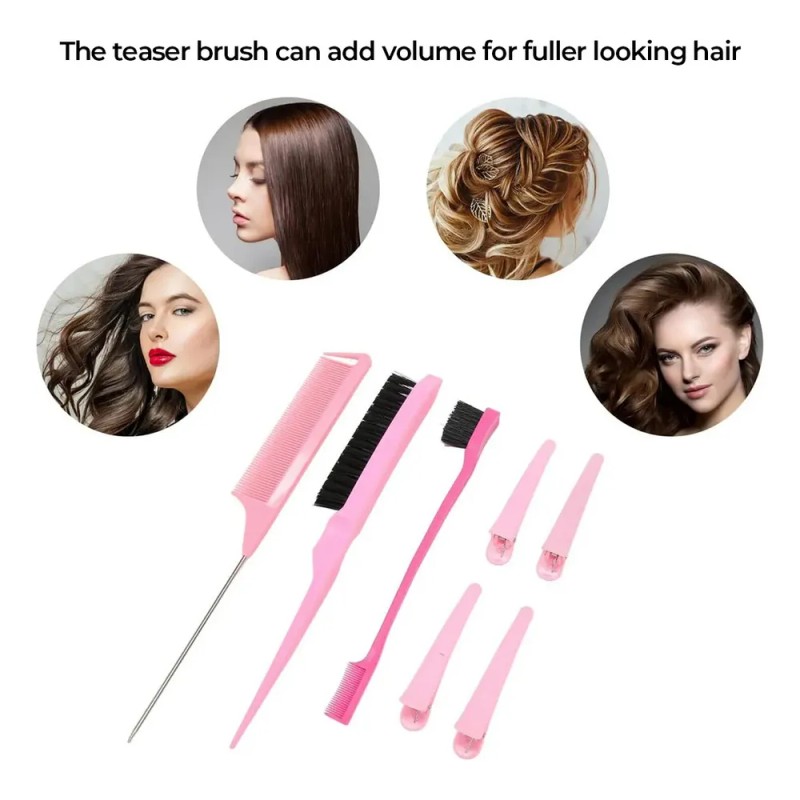 14 Cepillo Kit De Pelo Y Peine Y Gorro De