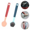 HEMOTON Silicone Dish Brush 2pcs Silicone Pot Cleaning Brushes Dish