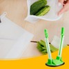 Bojueshaw 2pcs Sandwich Bag Stand Holders,Adjustable Baggy Rack,Plastic Freezer Bag