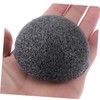 Outanaya Facial Sponge Exfoliating Charcoal Cleanser for Sensitive Oily Acne