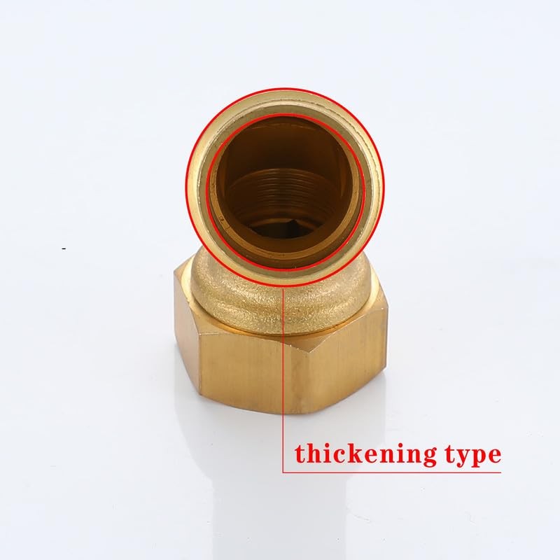 Bropury Garden Hose Elbow Connector 45 degree hose elbow Hose