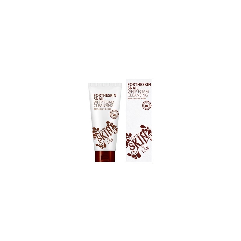 Fotherskin Snail Whip Foam Cleansing 180ml / 포더스킨 스네일 휩