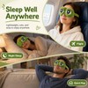 Antifaz para Dormir Gracioso, 3D Frog Sleep Mask, Cute Plush