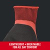 Radians Craftsman Sandy Foam Latex Waterproof Grip Glove (Large), Red