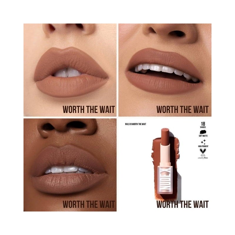 Lápiz labial Beauty Creations Nude x lipstick worth the wait