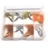 BestCity Fly Fishing Flies EPOXY MINNOWS 16 Flies for trout