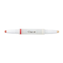 Chacott Double Multi Crayon, 424. Cranberry x Eccle Beige