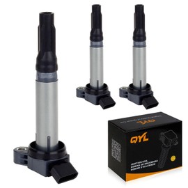 QYL Bobina de encendido conjunto completo de 3 para Toyota Camry Avalon Sienna RAV4 Highlander Venza Lexus ES350 RX350 RX450h V6 3,5 uf487 C1601