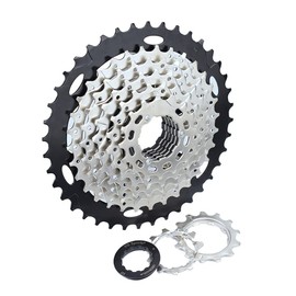 VG Sports 8/9/10/11 Speed Cassette 11-32T 11-36T 11-40T 11-42T 11-46T 11-50T Bike Freewheel Fit for Mountain Bike Compatible with Shimano Sram（Light Weight）
