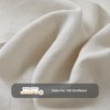DAPU Fitted Sheet Linen Cotton Bed Sheet (Beige, 100 x